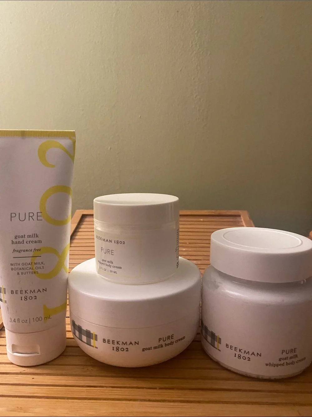 Beekman 1802 Pure Goat Milk Skincare Set - Great deal!